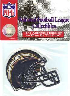 SAN DIEGO CHARGERS OFFICIAL NFL LICENSED JERSEY PATCH  