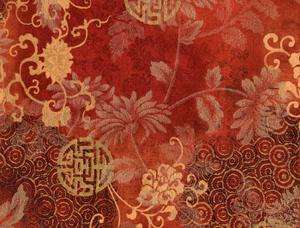 Sikora Red Orange Oriental Futon Cover Choose Size  