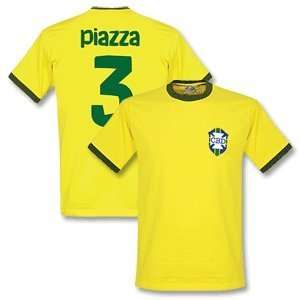   Brazil Home Retro Shirt + Piazza 3 (Samba Style)