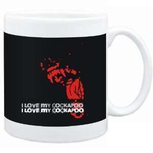  Mug Black  I love my Cockapoo  Dogs