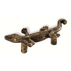  Siro Designs Gecko Pull (SD100172)   Antique Brass
