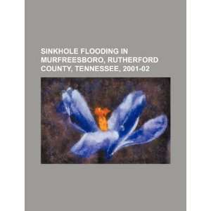  Sinkhole flooding in Murfreesboro, Rutherford County, Tennessee 