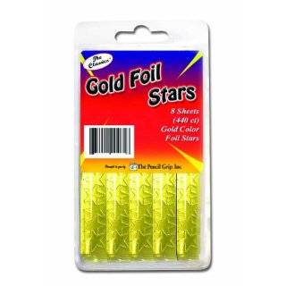 teacher created resources gold stars foil stickers multi color 1276