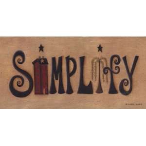  Simplify by Scherry Talbott 16x8