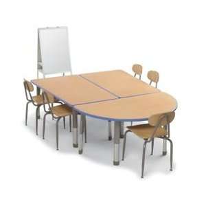  Smith System 04200 Interchange Boardroom Bow Top Table 