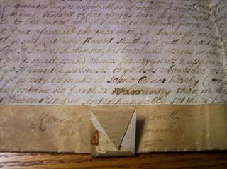 RARE Lg 1695 American Vellum Manuscript Philadelphia  