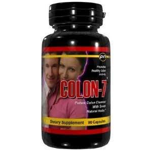 COLON 7   90 Capsules Promotes Healthy Colon Cleanse 