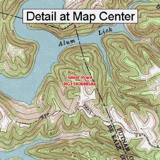   Map   Silver Point, Tennessee (Folded/Waterproof)