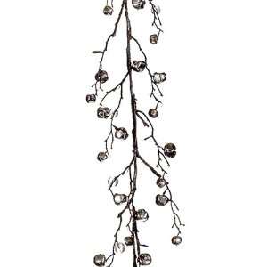  5? Jingle Bell/Bead Garland Silver (Pack of 4)