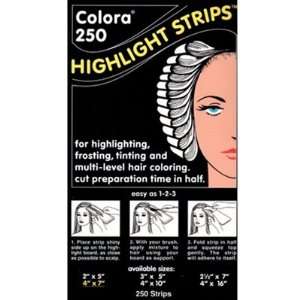  Colora 250 Highlight Strips 4 x 7 Beauty