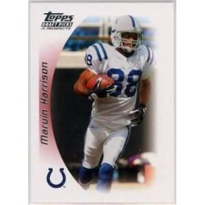  Marvin Harrison Indianapolis Colts 2005 Topps Draft Picks 