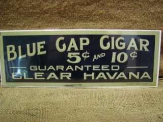 Vintage Havana Cigar Sign Antique Old Signs Store 6310  