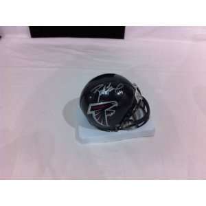   Hand Signed Autographed Atlanta Falcons Mini Helmet 