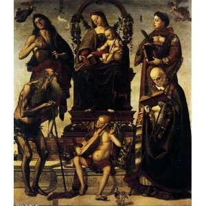  Hand Made Oil Reproduction   Luca Signorelli   24 x 28 