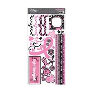   Extras Sticker Sheet Glimpses // Signify Pink Arts, Crafts & Sewing