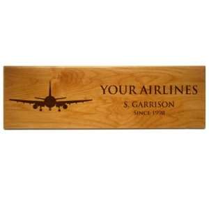  16 Commercial Airline Engraved Sign