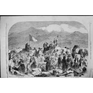  1860 REVOLUTION SICILY SICILIANS DEMOLISHING FORT 