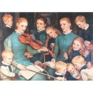   Arthur Hughes   24 x 18 inches   A Christmas Carol  