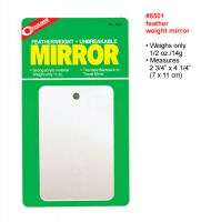 Coghlans Featherweight Camping Mirror Signal Compact  