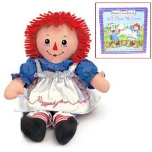  Raggedy ANN 16 Inch Doll with Board Book Toys & Games