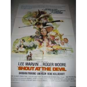 Original Movie Poster 1976 Shout At the Devil Roger Moore  