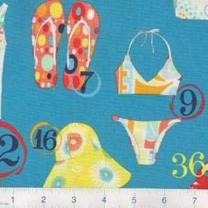  45 Wide Shopping Spree Teal Fabric By The Yard Arts 