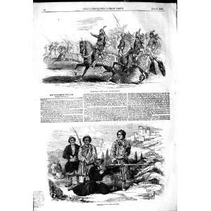   1849 HUZZAREHS SHOOTING JUZAFELS SHERE SINGH SIKH WAR