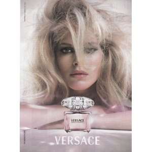  Print Ad 2007 Versace Bright Crystal Versace Books