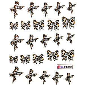 Yao Shun Water transfer decals nail hydroplaning nail stickers Leopard 