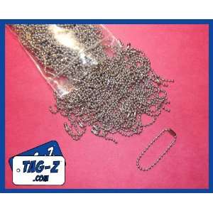 Inch   2.4mm Stainless Steel Ball Chain Key Chains   Dog Tag Chains 