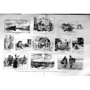 1884 FOREST LYMINGTON CONNEMARA ART PAINTINGS LOCH AWE 
