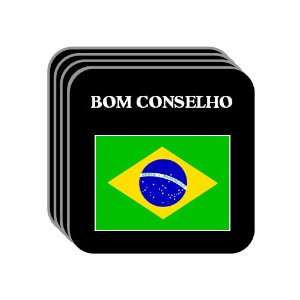  Brazil   BOM CONSELHO Set of 4 Mini Mousepad Coasters 