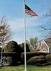 30 NEW ONE PIECE TAPERED FLAGPOLE COMMERCIAL FLAG POLE  