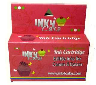 Edible Ink Jet Cartridges Set Epson 126 compatible   Ink4Cakes  