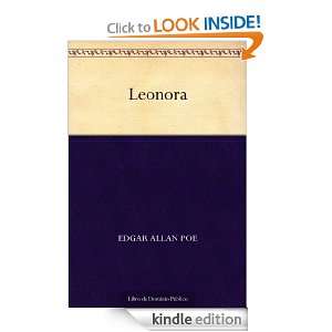 Leonora (Spanish Edition) Edgar Allan Poe  Kindle Store