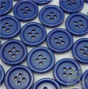20 pcs Dark Blue buttons lot round sewing 18mm size 28  
