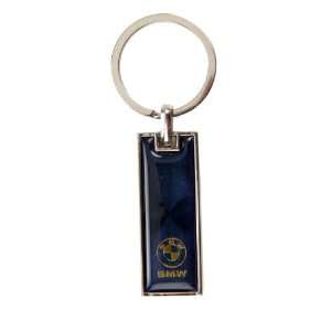   Steel Keychain/key Ring with Bmw Text and Logo 