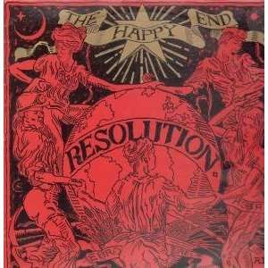    RESOLUTION LP (VINYL) UK COOKING VINYL 1987 HAPPY END Music