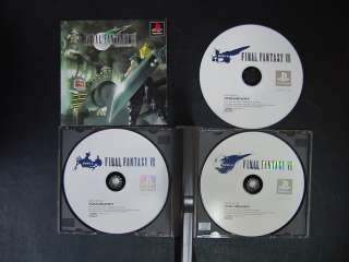 Final Fantasy 7 PlayStation JP GAME.  