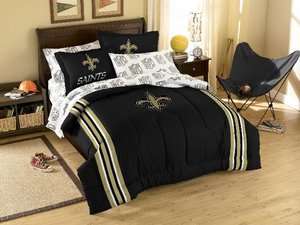 Full 7 Piece Bed in a Bag Set NEW ORLEANS SAINTS  