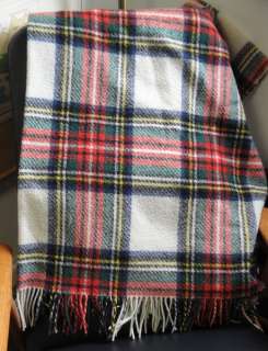 Vintage Foxford Connemara Shawl 100% Wool Blanket Throw  