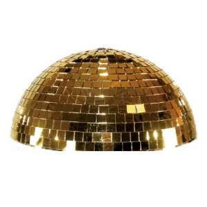   Mirror Ball Centerpiece (GOLD/HALF SHAPE)