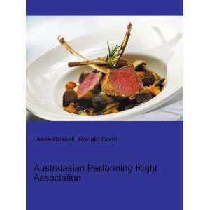  Australasian Performing Right Association Ronald Cohn 