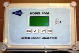 Insite IG Model 2000 Dual Channel Mixed Liquor Analyzer  