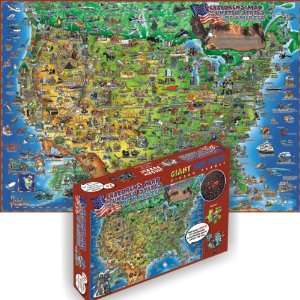  Dinos USA Jigsaw Puzzle, 500 pcs. Toys & Games