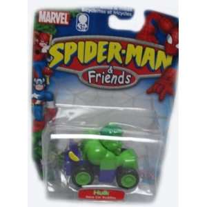  Spider Man & Friends Hulk Race Car Buddy Toys & Games