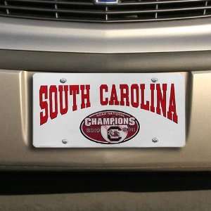   South Carolina Gamecocks 2011 CWS License Plate