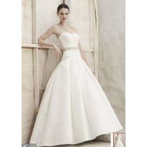   New Arrival Satin Ball Gown with Dropped Waist Style 
