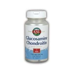  KAL   Glucosamine Chondroitin, 60 tablets Health 