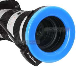 RF 550D 48pcs marco circular ring LED flash light f Canon Nikon Pentax 